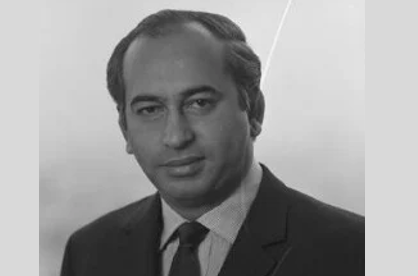 Keith Bennett commemorates Zulfikar Ali Bhutto